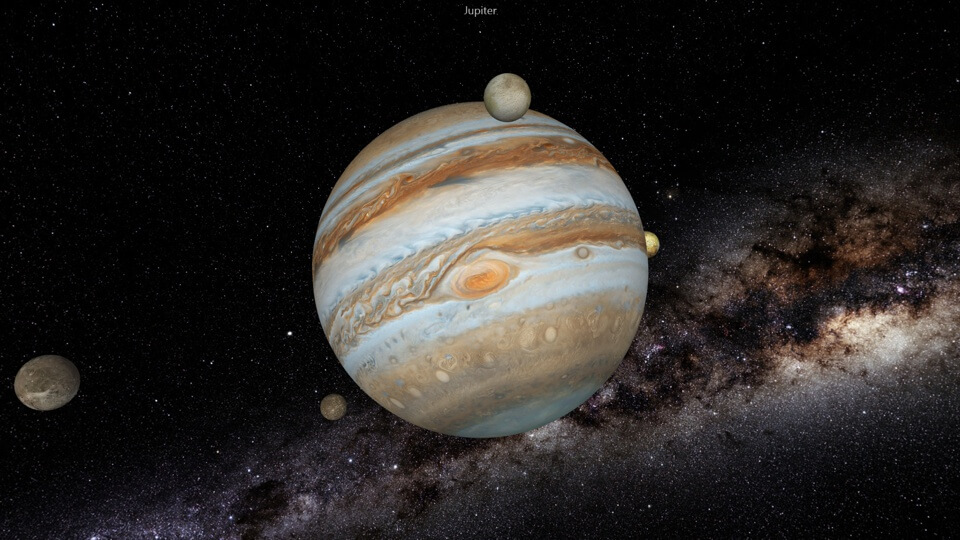 Windows 7 Moons of Jupiter 3D 1.1 full